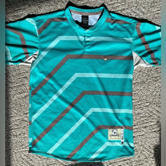 NOMIS turquoise ball player mesh jersey - Picture 1 of 7